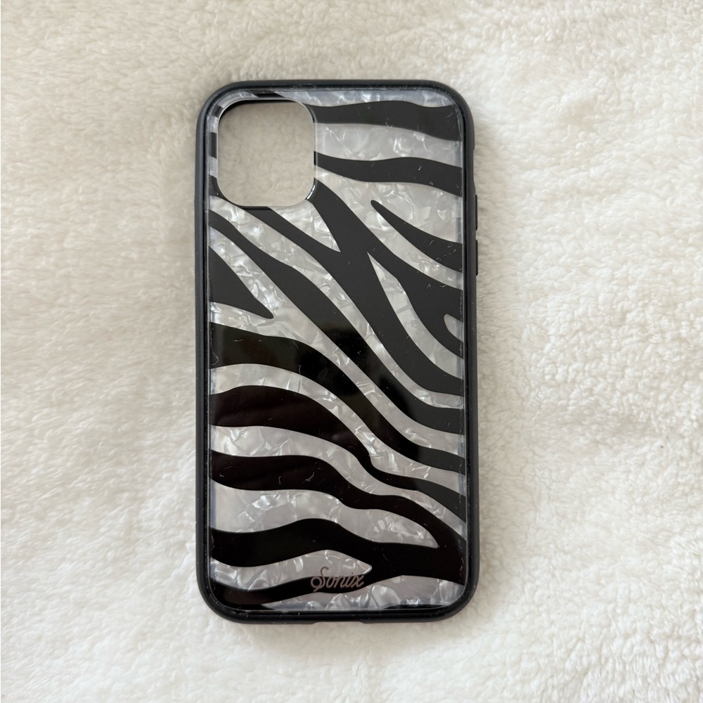 Sonix Monochrome Zebra Pattern iPhone 11 Case
